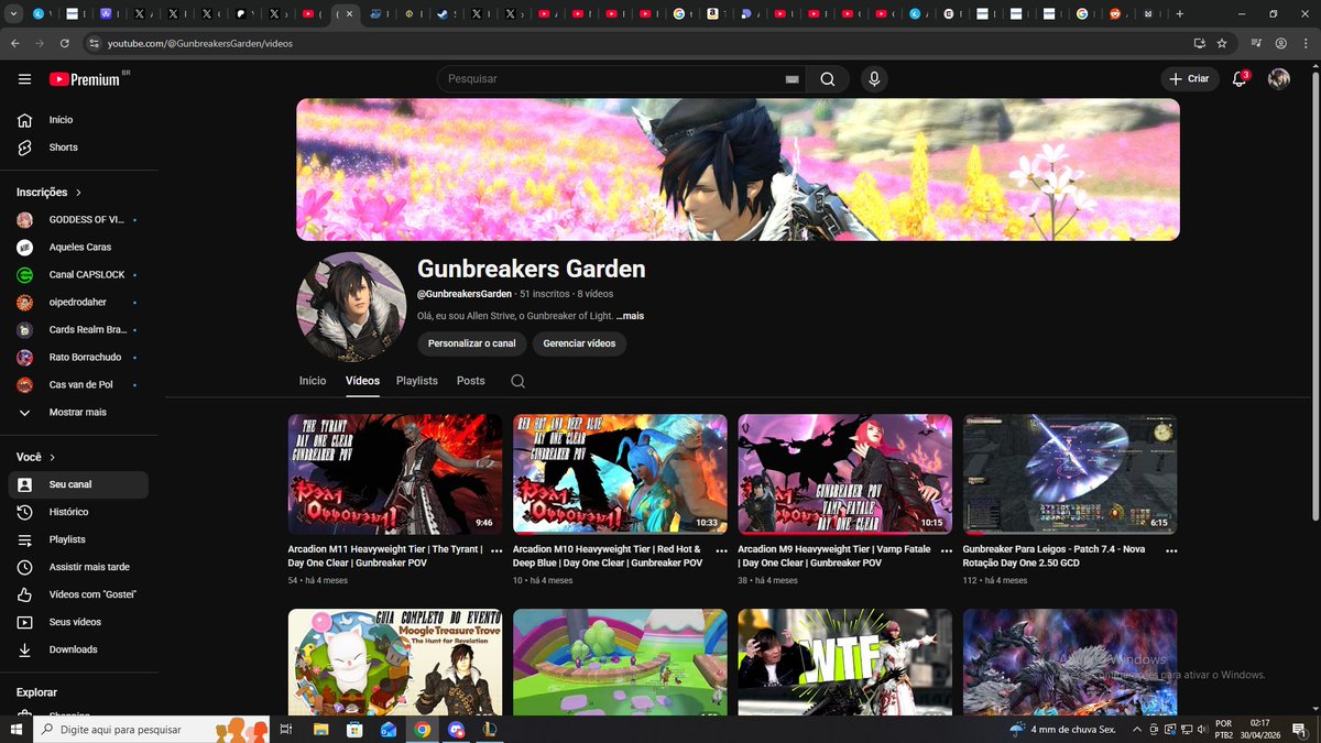 Allen Strive - Gunbreakers Garden tweet media