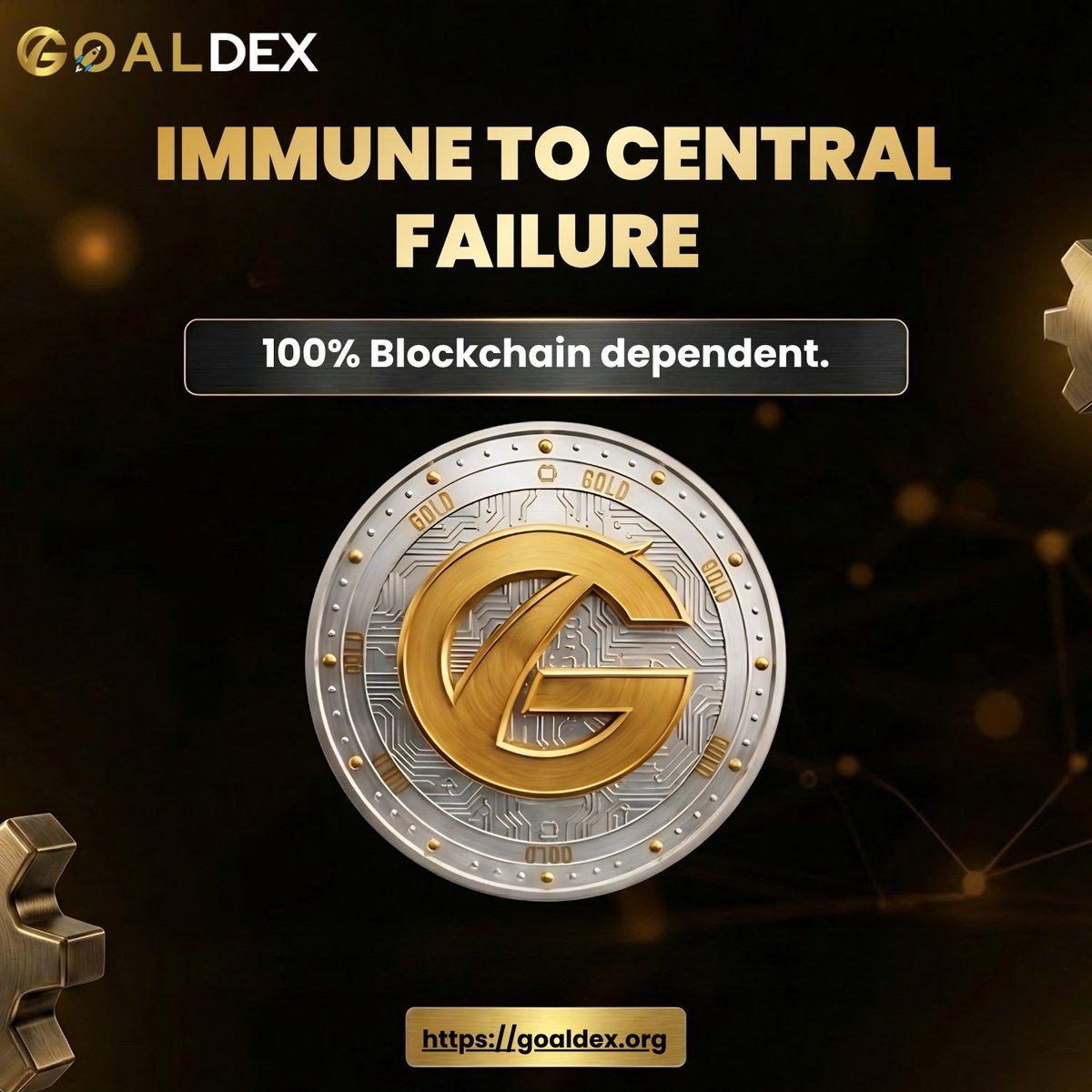 goaldexorg's tweet image. 100% Blockchain. 0% Central Failure. 🛡️

Secure your digital future with a platform built for true decentralization. No middlemen, no centralized risks.

👇 Discover how it works: goaldex.org
#Web3 #Decentralization #SmartContracts