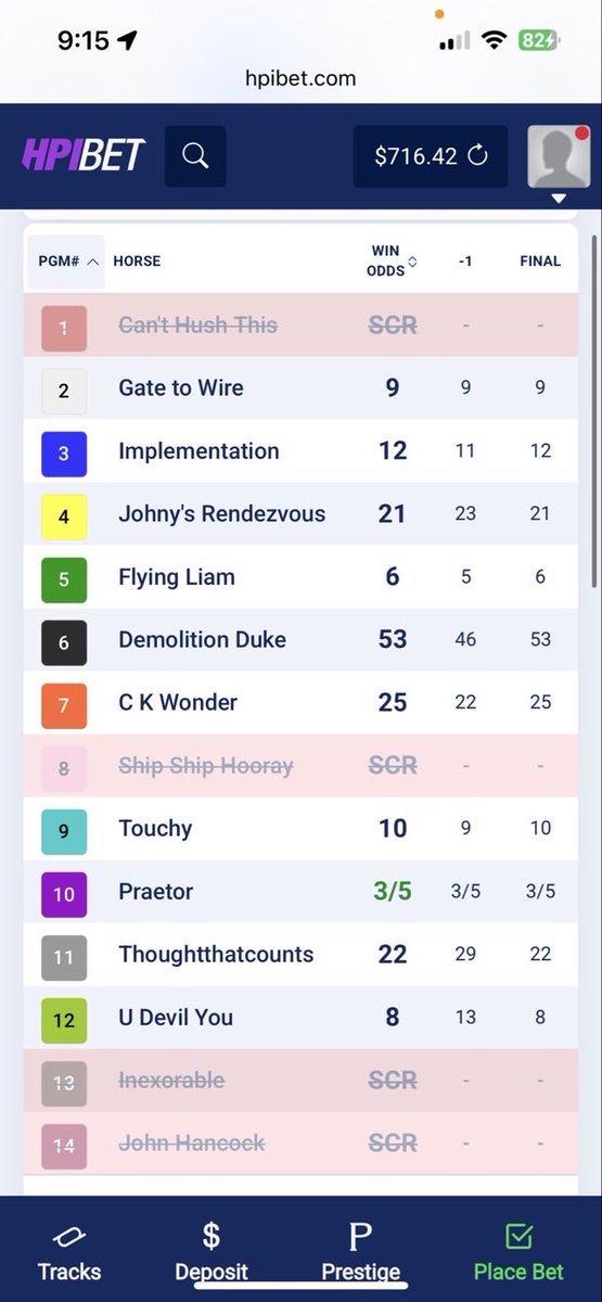 Fteriephil's tweet photo. @BogoianJ @Domsavides @racetrackandy A lot later than first 1/8
Watch replay of this…only 11&amp;12 go down in odds because they are the only ones battling fave with 1f to go https://t.co/ZRSzKU34Nr