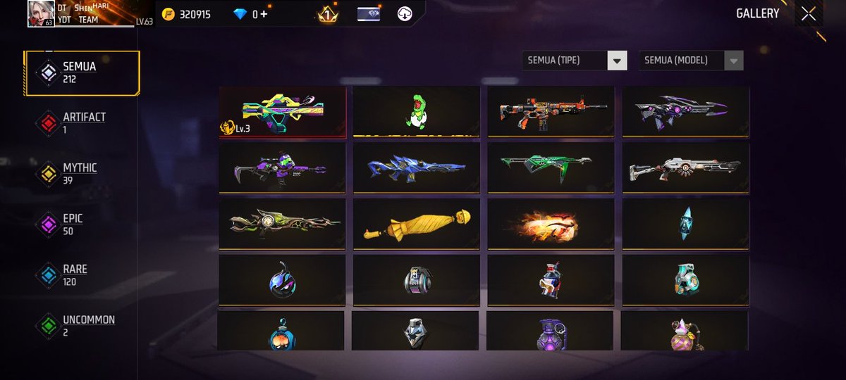 aghna_ana's tweet photo. WTS READY AKUN FREEFIRE
OLD BUT 7 YEARS
OP? 370K NEGO TIPIS
Level:63
Collection:
-ELITE PASS S8
  Total Epas: 22
-EVOGUN GROZA LV 3
-SCAR INFERNO
-Change name ada 3 belum dipake
-Tas Tengkorak
-Tas kelinci pink
-CRATE random blm dibuka 119
MINAT INBOX /WA
#jualakunff #freefire https://t.co/PM5Ii8aael