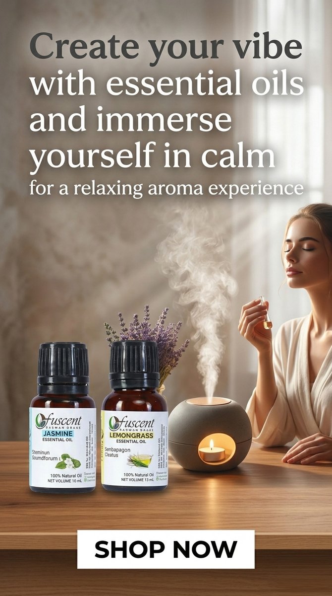 fuscentonline's tweet image. क्या आपका वेलनेस सेंटर शांति का असली अनुभव दे रहा है? 🌸

Fuscent Essential Oils के साथ अपने सेंटर की ऊर्जा को नई ऊंचाइयों पर ले जाएं। शुद्धता ऐसी, जो मन और शरीर दोनों को शांत कर दे।

आज ही अपनी 'Vibe' चुनें! ➡️ fuscent.com

 #Wellness #SpaIndia #YogaLife #Fuscent