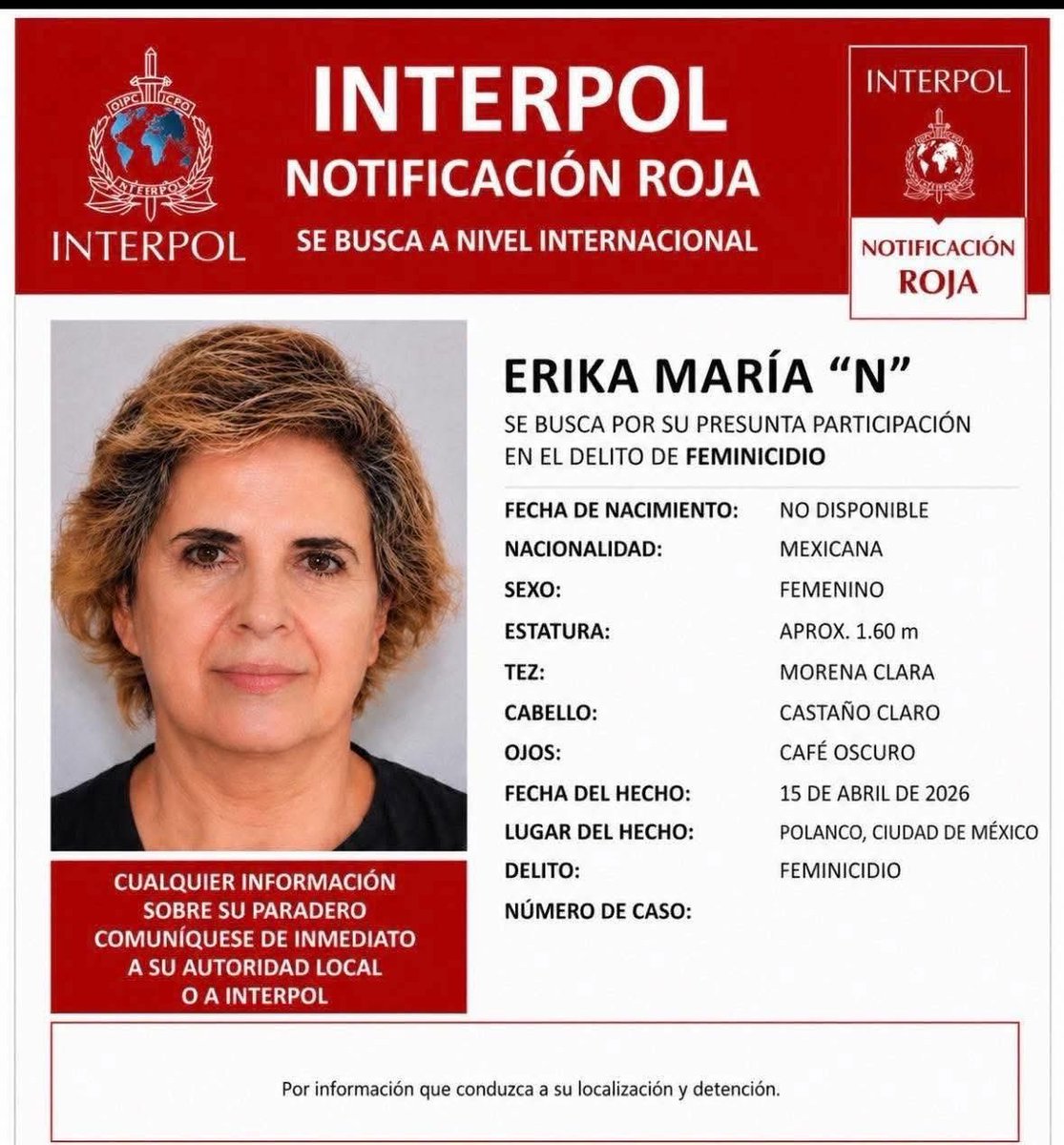 ‼️ Capturan en Venezuela a Erika María Guadalupe Papá del  #Feminicidio de la ex miss belleza BC, Carolina Flores Gómez

Evadió la Justicia el 16 de abril, un día después del crimen, y tomó un vuelo a Panamá y posteriormente otro a Venezuela