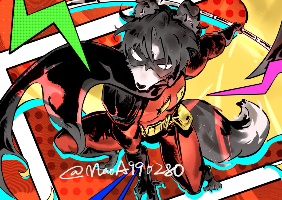 🐶

new prints for #pawsandpencils 

#timdrake #redrobin #furryart