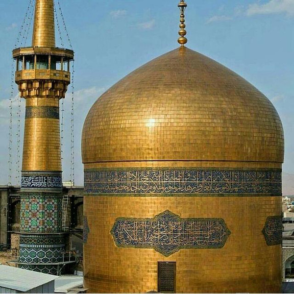 گنبد آهنین ایران ما 
#ایران_امام_رضا 
#صحن_رضا_جان