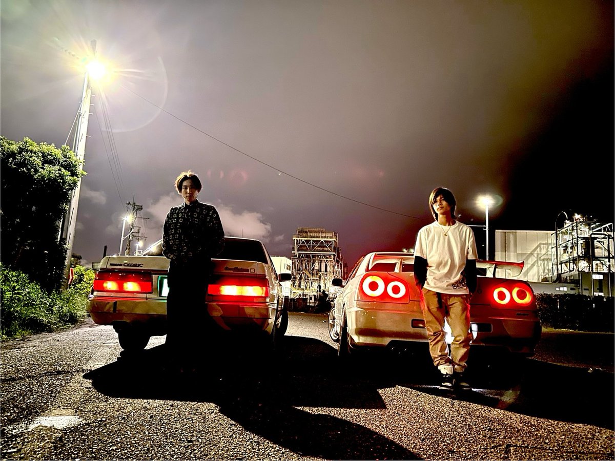 NRyoto2's tweet photo. 会社の後輩セドリックと川崎工業地帯🚗³₃
付き合ってくれてありがとう😆 https://t.co/rzzK5vHa3k