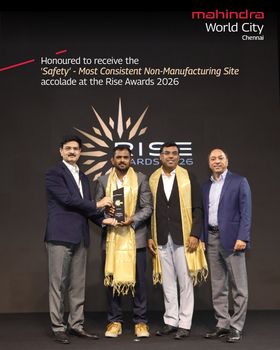 Mahindra World City tweet media