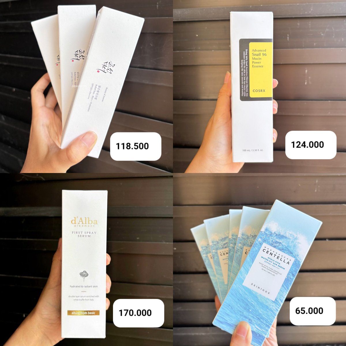 WTS SKIN1004, Saff n Co, Skintific tweet media