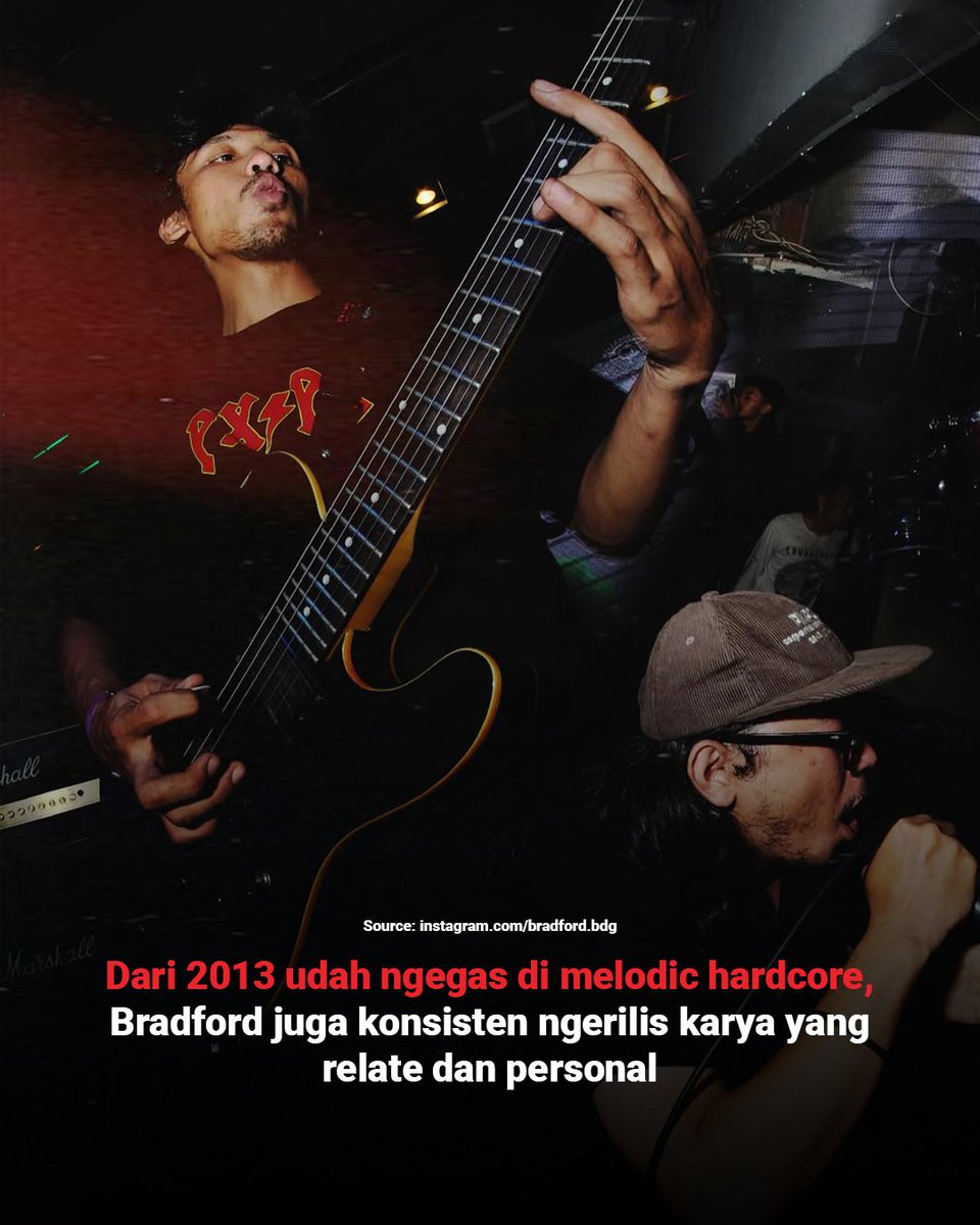SuperMusic_ID's tweet image. Bakal panasin panggung Kecil Tapi Party Soreang, Bradford udah siap ngegas melodic hardcore yang dalem!

#INIRASANYASUPER⁣
#SUPERLIVE⁣
#SUPERMUSIC
#MUSIC
