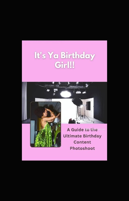 southsidempress's tweet image. It’s your time to shine 🎉✨

“It’s Ya Birthday Girl” E-Book is your go-to guide for planning a birthday that’s unforgettable, stress-free, and full of vibes! From themes to tips, we got you covered 💕

Celebrate YOU the right way 🥂
#birthday #photoshoot #birthdayshoot