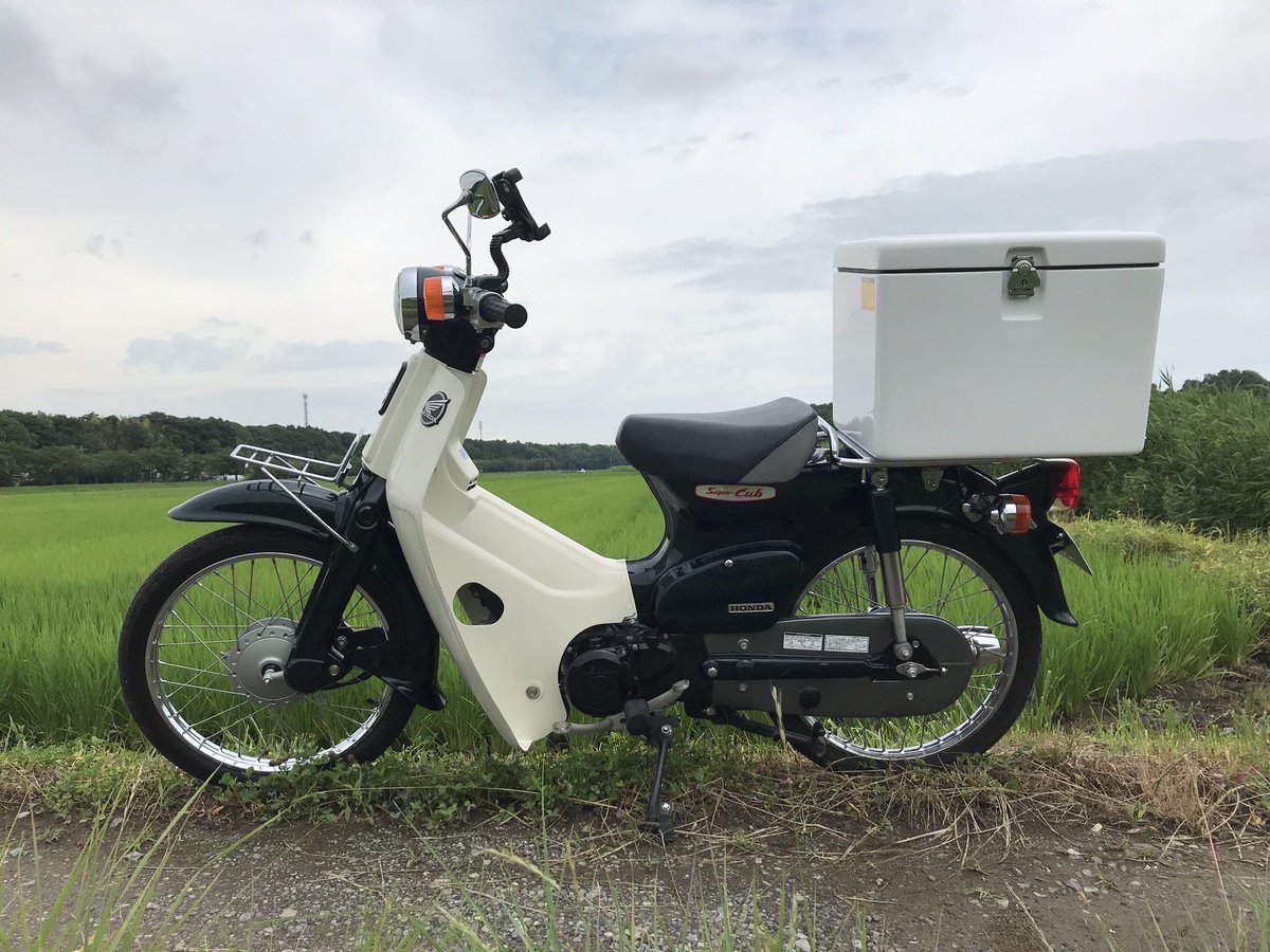 #拡散希望
 #ご協力お願い致します 
 #スーパーカブ
【盗難】【バイク窃盗】 
私のスーパーカブが盗難されました。
発生場所-茨城県牛久市JR常磐線牛久駅周辺駐輪場
発生日時-4月28日14:15頃から
　　　　 　翌29日13:00頃（発覚）
車両-2008年式スーパーカブFI