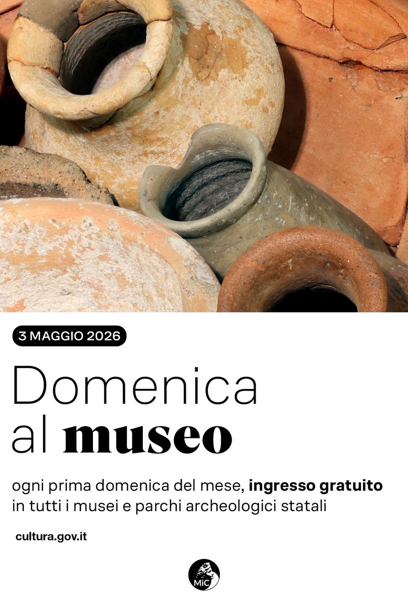 museoarcheovr's tweet image. 📌 𝗗𝗼𝗺𝗲𝗻𝗶𝗰𝗮 𝗮𝗹 𝗺𝘂𝘀𝗲𝗼   🤠𝟯 𝗺𝗮𝗴𝗴𝗶𝗼 Come ogni prima domenica del mese il MANVerona vi aspetta per il  consueto appuntamento con #domenicalmuseo 👇
manverona.cultura.gov.it/3-maggio-domen…
#MiC #museitaliani @MiC_Italia @museitaliani