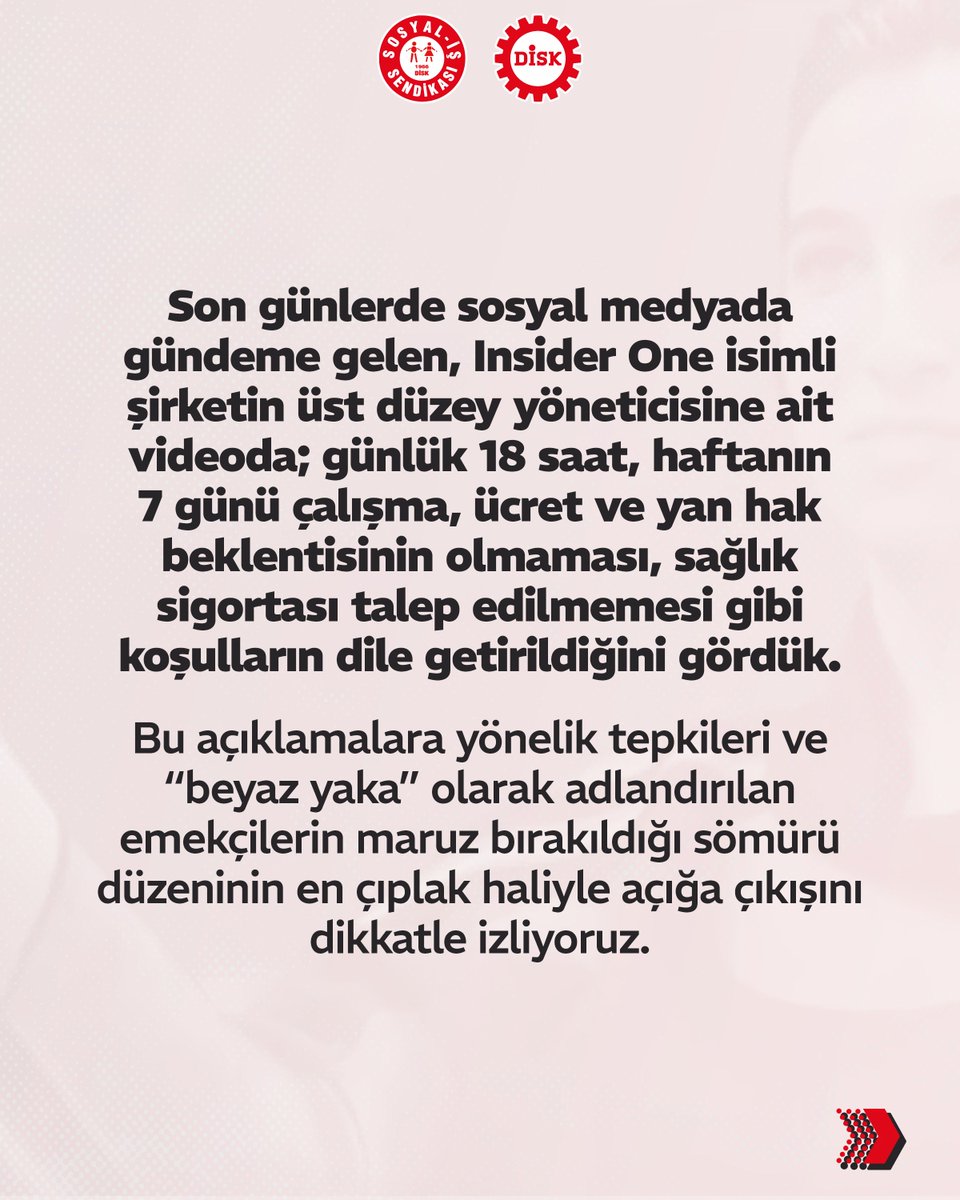 DİSK Sosyal-İş tweet media