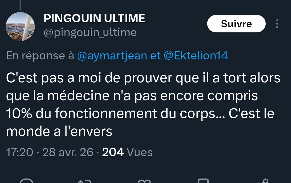 Fred le fourbe qui en marre des religions tweet media
