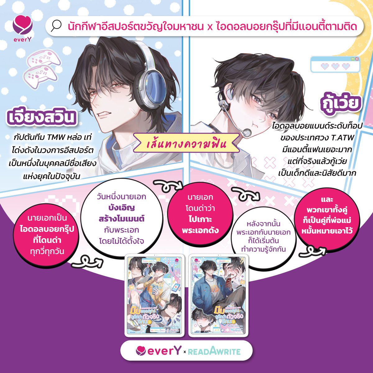 💜มีมของคุณดูดีกว่าตัวจริงอีกนะ

#ChapterBookแจ่มใส
#อ่านรายตอน5พค
#readAwrite