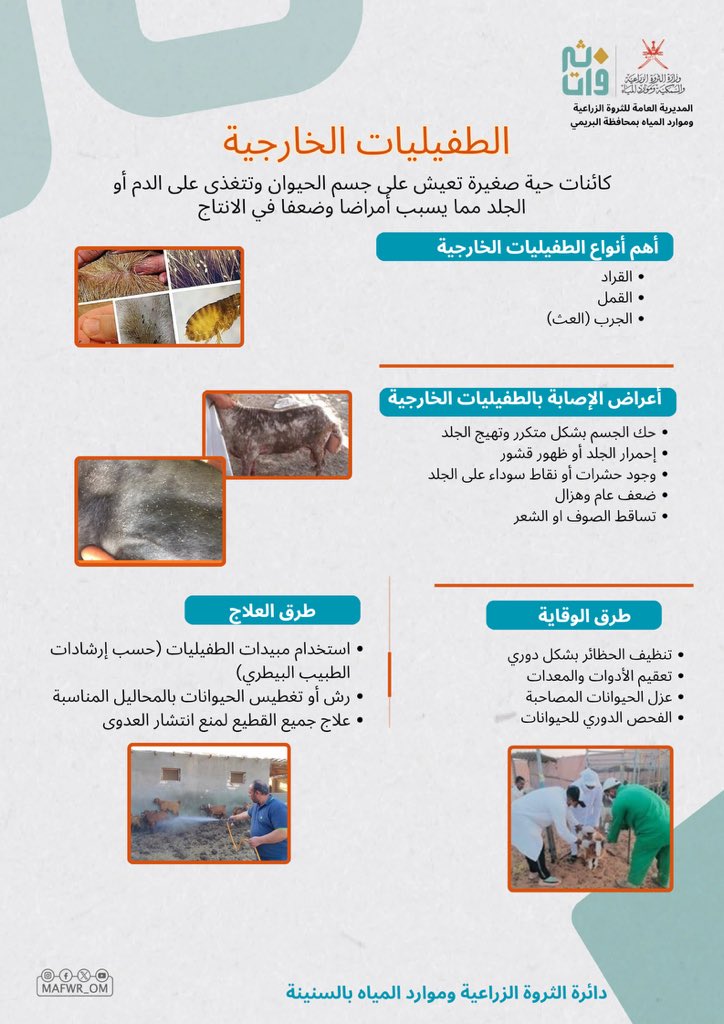 مديرية الثروة الزراعية وموارد المياه بالبريمي tweet media