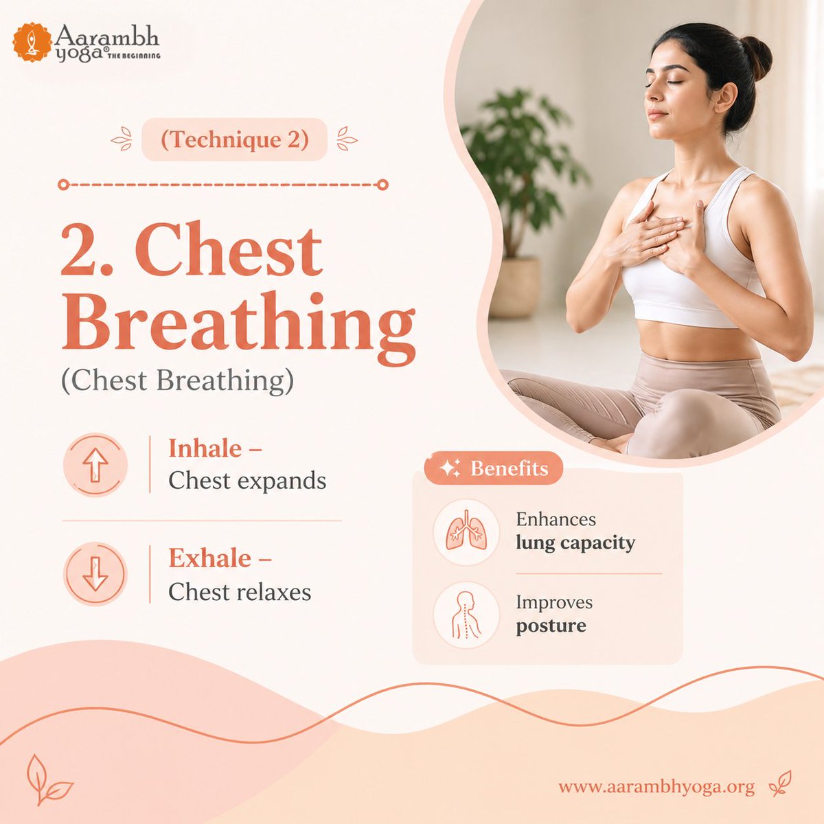 Aarambh_Yoga's tweet image. Are you breathing… or just surviving?

Most people breathe,
few do it consciously.
Your breath = your control. 🌿

#Pranayama #Mindfulness #Yoga #Breathwork #StressRelief #HealthyLiving #AarambhYogaInstitute