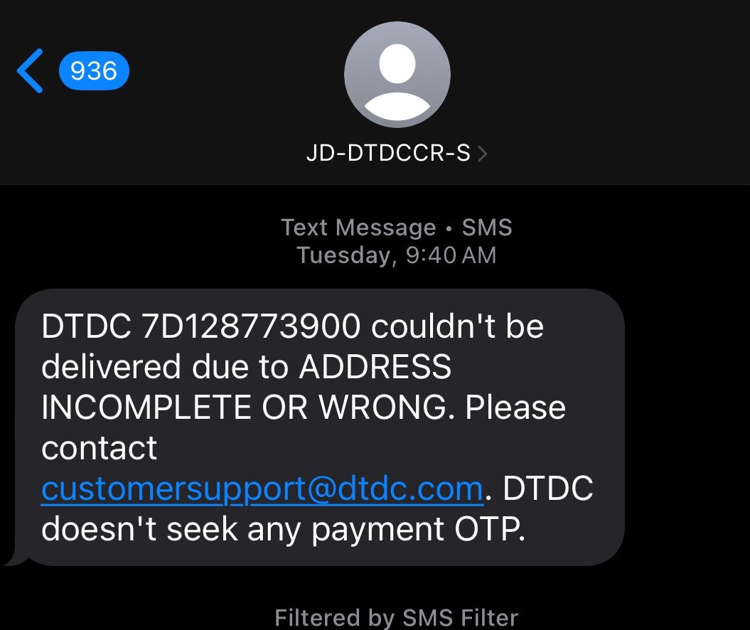 itzmanishk's tweet photo. @DTDC_India, second time you've used the "incomplete address" excuse without calling. My courier was out for delivery on the 28th.Your 48hr resolution window has passed with zero updates.
Stop the delay tactics and deliver my package today. @ConsumerCourtIn #DTDC @abhishek_chuck https://t.co/3reXBalot6