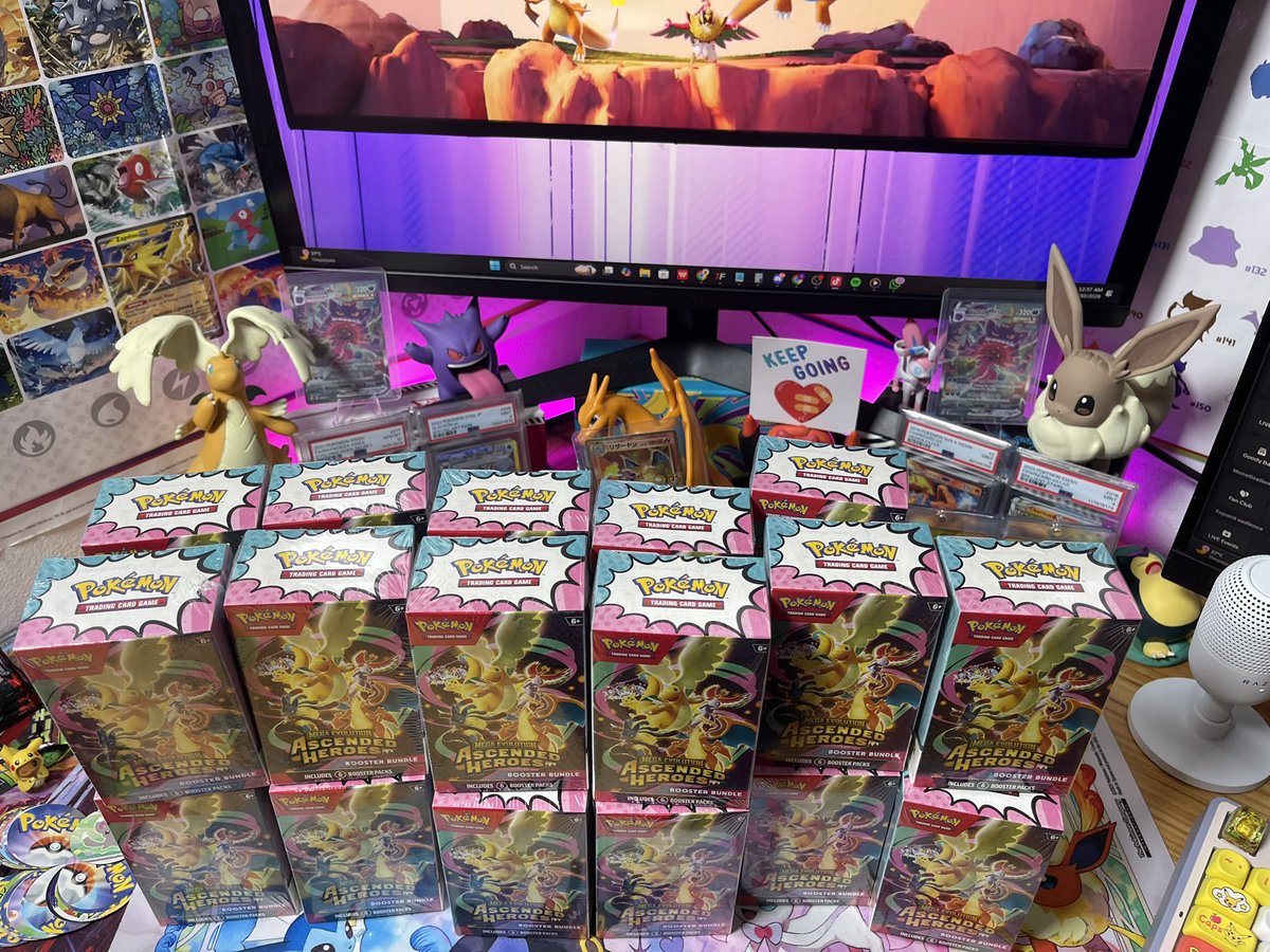 Plaxtico_'s tweet image. Someone is about to rip 25 ASC booster bundles

May the heart of the cards guide us.