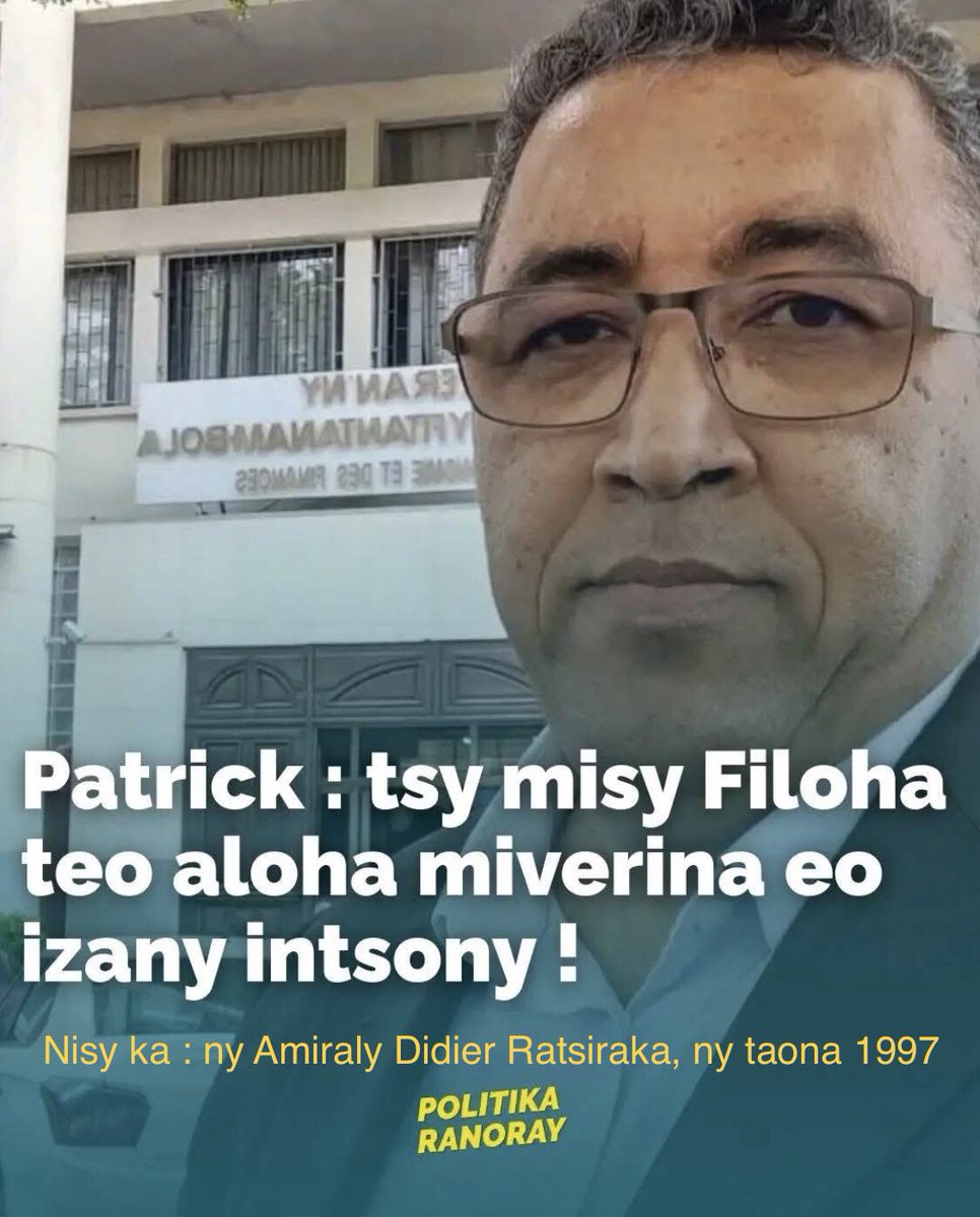 Jeannot RAMAMBAZAFY tweet media