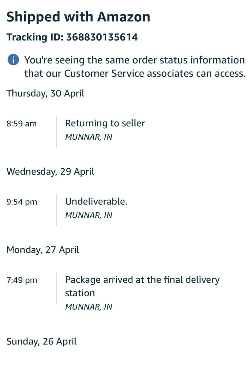 subinksoman's tweet photo. @AmazonHelp @amazon @amazonIN Thanks @amazon @amazonIN  thanks for wonderful support https://t.co/1CnTh3Ep9z