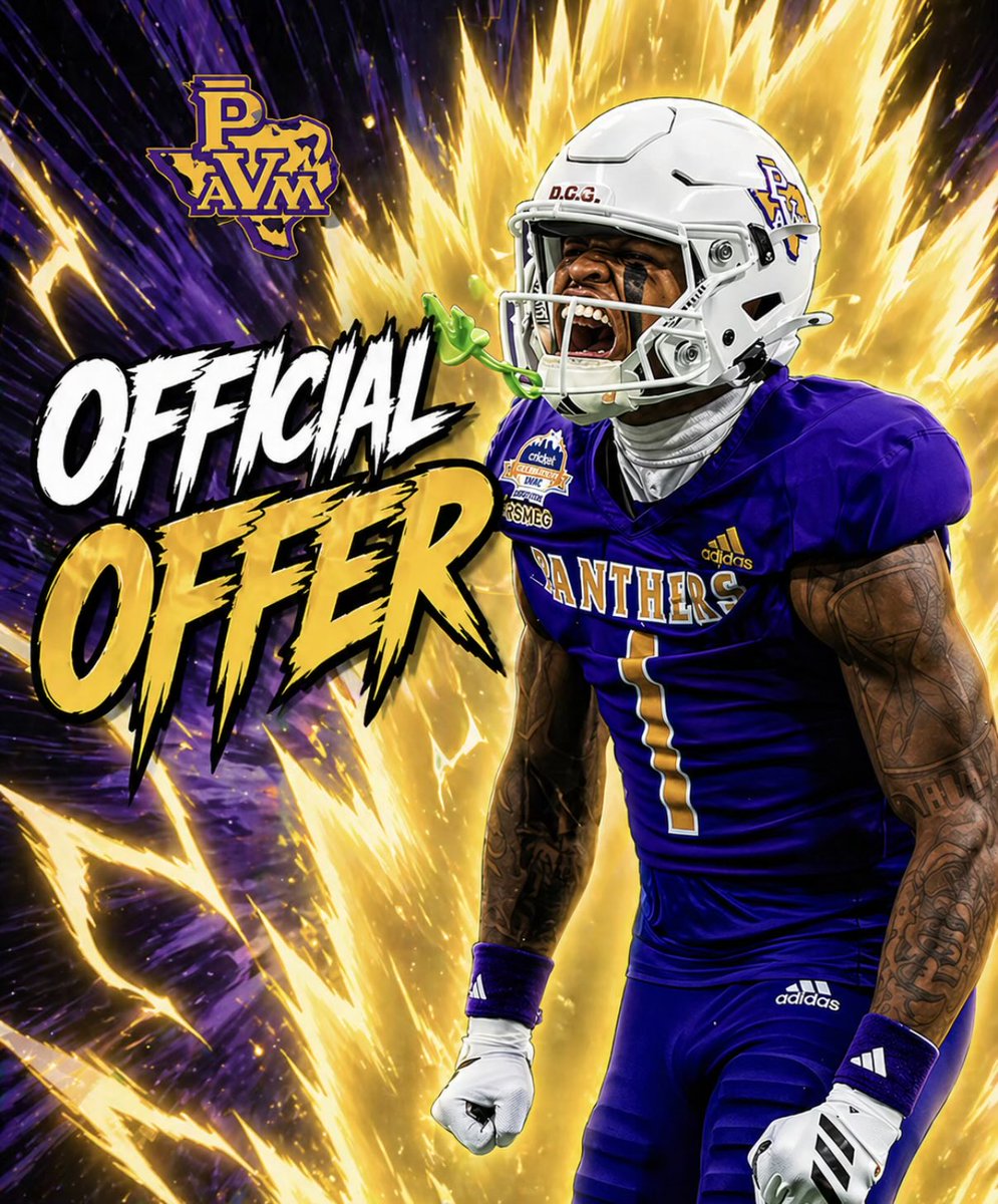 ManaseTupou53's tweet photo. Prairie View A&amp;M Offered!
@coach_asuega https://t.co/VI2XKxBWE6