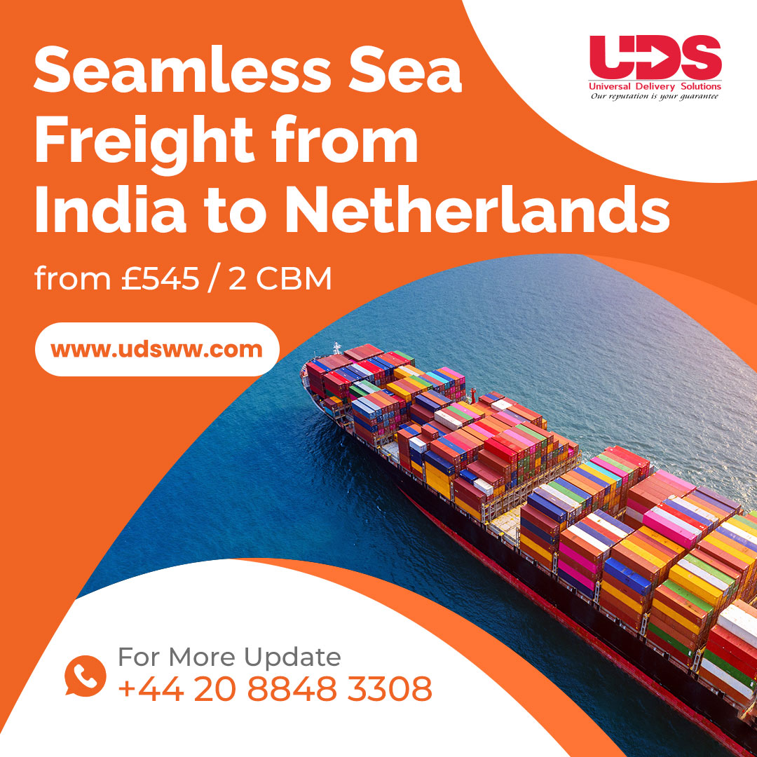 UDSWW's tweet image. 🚢 Seamless Sea Freight from India to the Netherlands
Looking for a reliable way to move your cargo to Europe?
UDS offers FOB to Door sea freight services from India to the Netherlands.
#seafreight #indiatonetherlands #freightforwarding #importexport #logisticssolutions