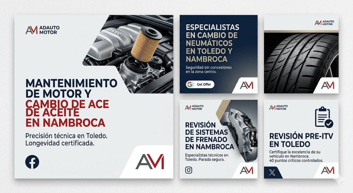 AdautoMotor's tweet photo. Prepare su vehículo para la ITV con rigor y profesionalidad. Revisión Pre-ITV en #Nambroca (#Toledo). 40 puntos de control para garantizar un resultado impecable y total tranquilidad. 📝✔️

Agende su revisión premium aquí: https://t.co/8Ax1quJSC6 https://t.co/1KZItIF7yQ