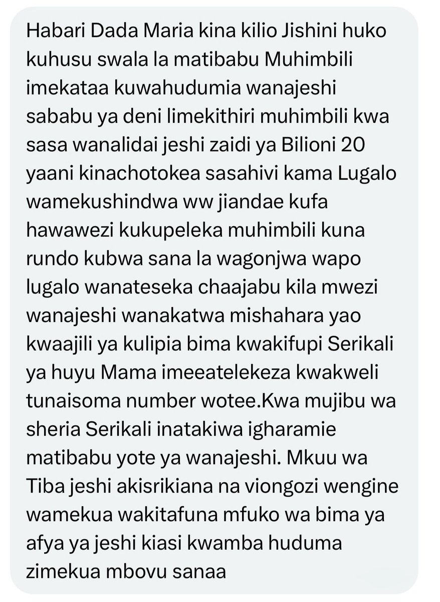 Maria Sarungi Tsehai tweet media