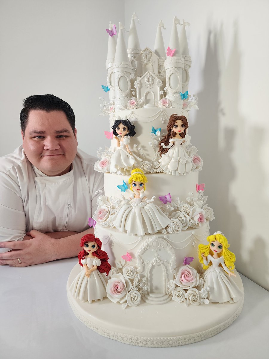 PedroWonderCake's tweet photo. Pastelito Temático #princesas #castilloencantado ✨💖 https://t.co/AG2KQwBAih