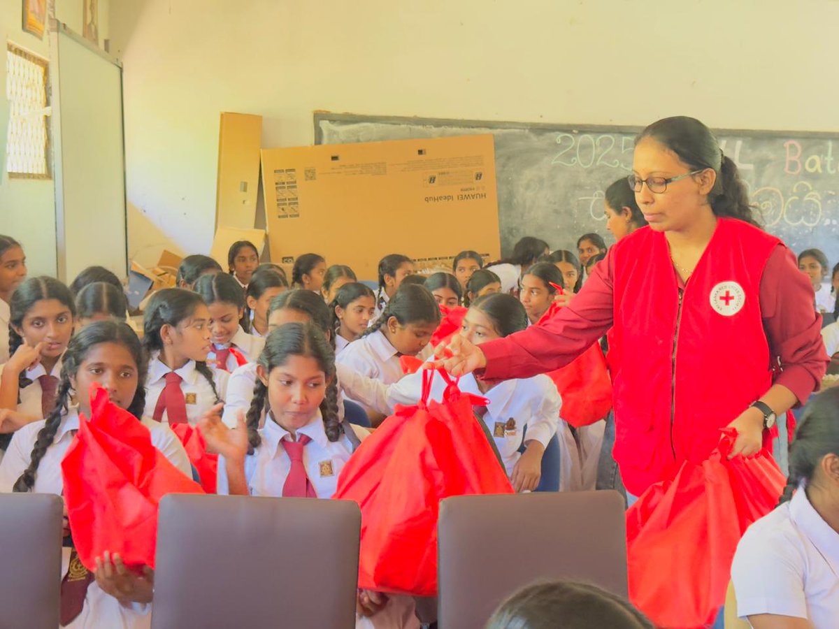 Sri Lanka Red Cross Society tweet media