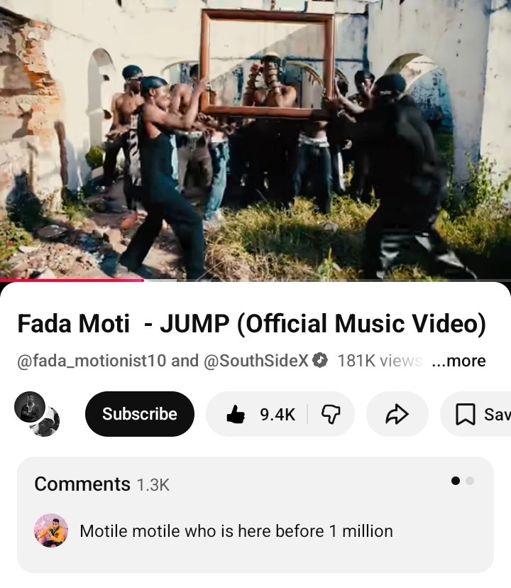 Canalmw98's tweet image. Koma chi Fada moti guys 🔥 🔥 🔥 
Mwayionela kale Jump? 

Awadi ndi General Ntate Dolo kwambiri 
youtu.be/AJMS0kUvpiY?si…

#Jump
#Fadamoti