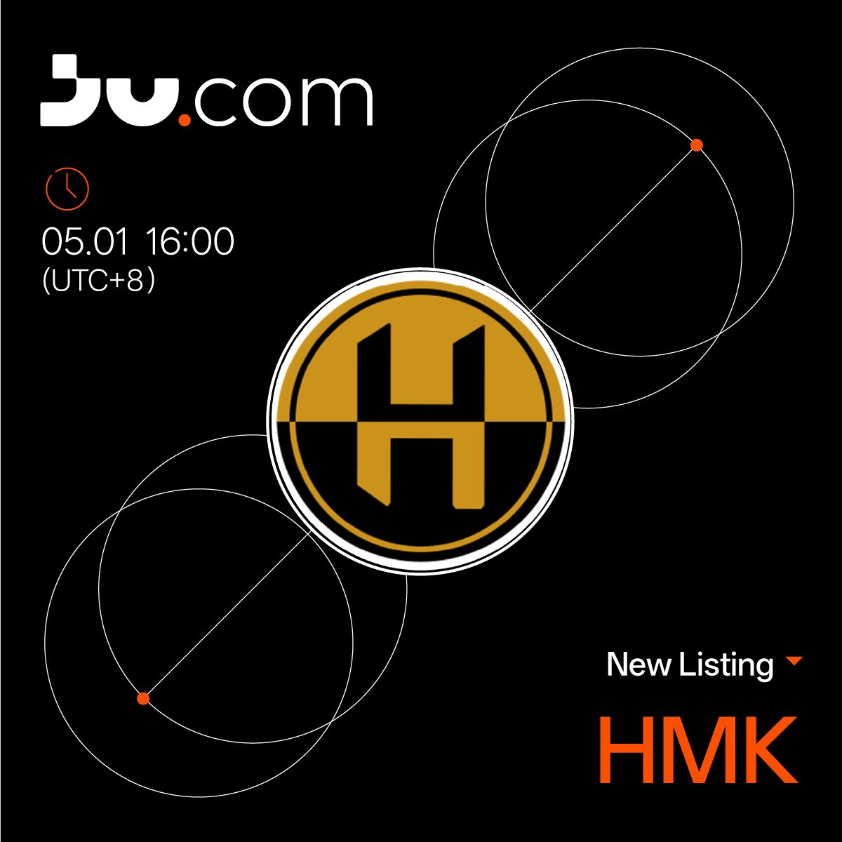 Jucom_ZH's tweet image. 📢Ju.com Launchpad将上线IEO: HMK

🔹开始时间：2026年5月1日 16:00（UTC+8）
🔹结束时间：2026年5月3日 16:00（UTC+8）
🔹结算时间：2026年5月3日 20:00（UTC+8）

👉详情：support.jucoin.blog/hc/zh-cn/artic…

#Jucom #IEO $HMK