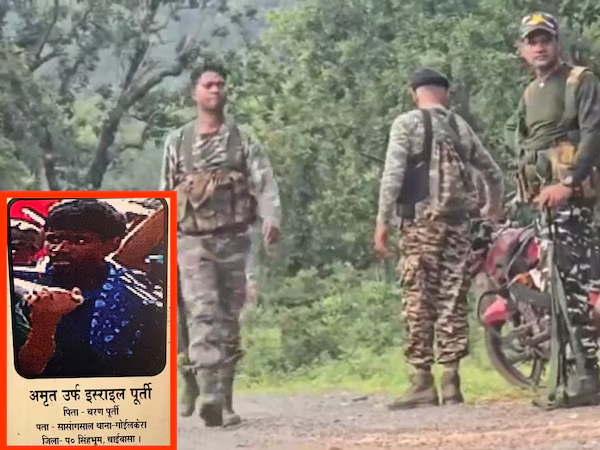 suranderk89's tweet image. झारखंड में बड़ा एनकाउंटर, कोल्हान के जंगलों में 209 cobra ने एक लाख के इनामी नक्सली को किया ढेर.
#CRPF #Jharkhand #naxal bengal #ExitPoll #Kattalan Elections  EVMs West Bengal #LostAndFound #UPSI_INCREASE_2000_POST