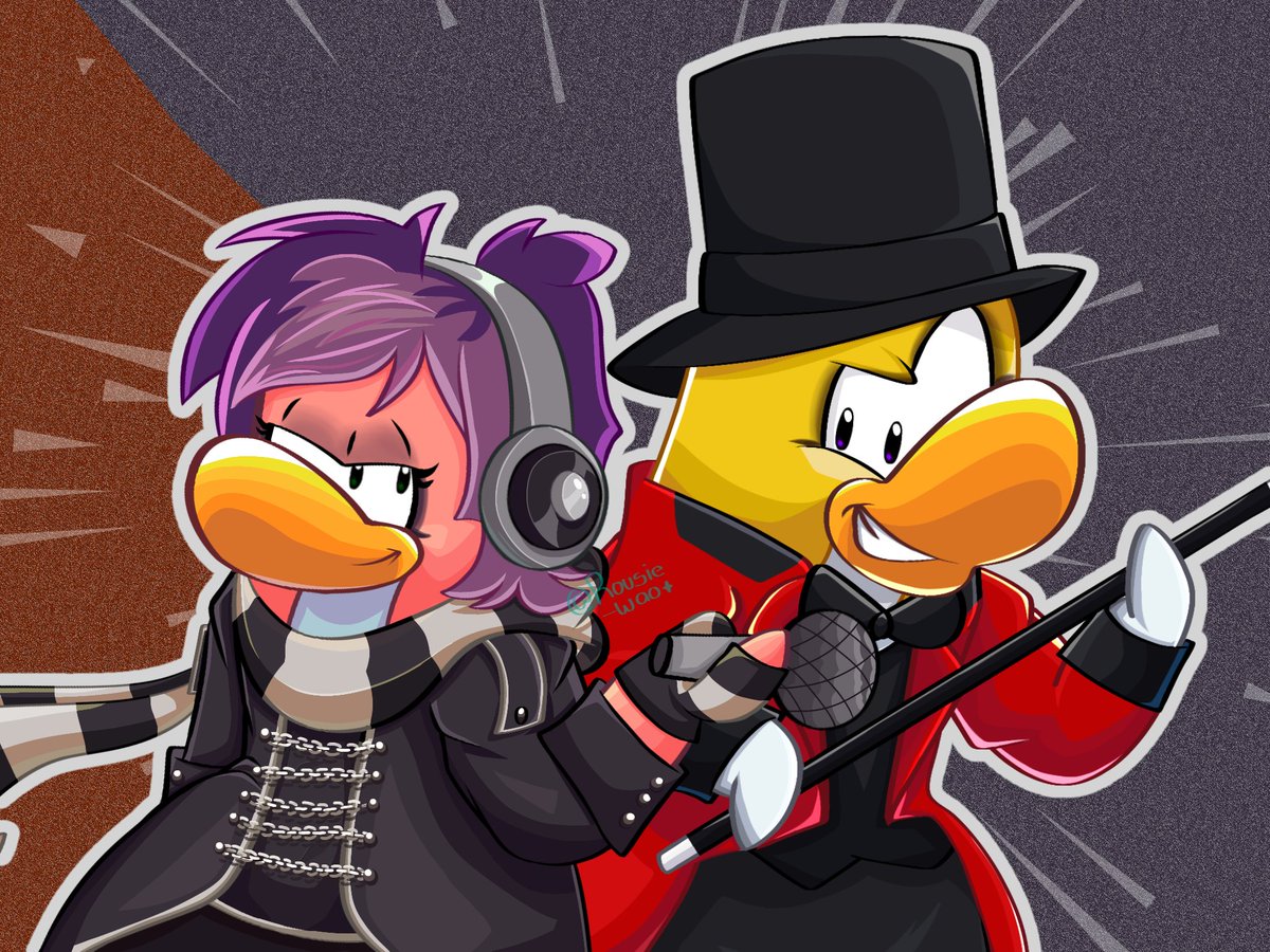 Rousie loves to Panic! 🐧🎩 tweet media
