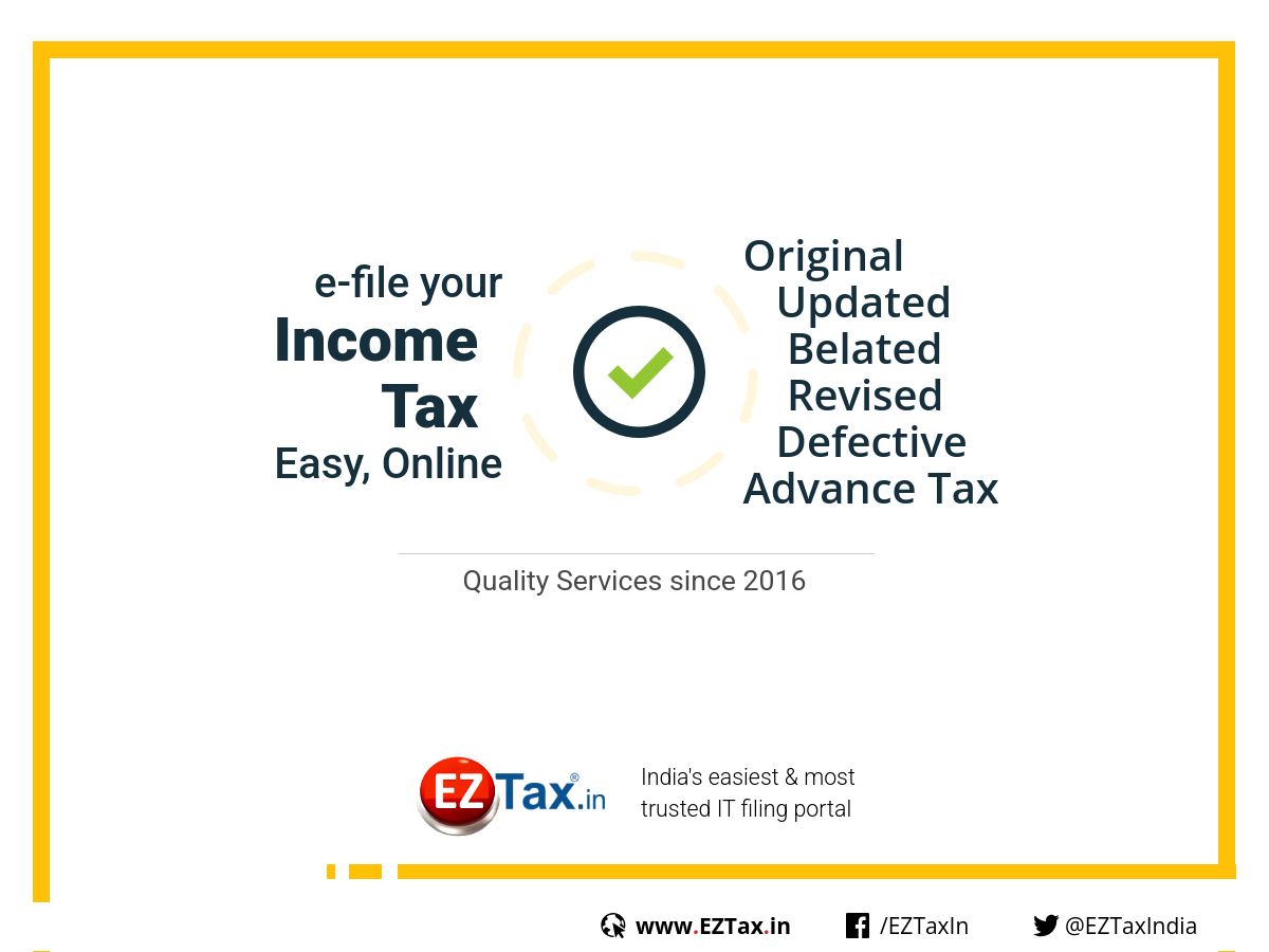 EZTaxIndia's tweet image. Start your ITR early with EZTax and understand your tax exposure in advance 📊💡

Authorised ERI by ITD since 2016 ✅

Get started 👉 eztax.in/self/

eFile when the Income Tax Department opens 🚀

#EZTax #ITR #IncomeTax #Compliance #ITRFiling