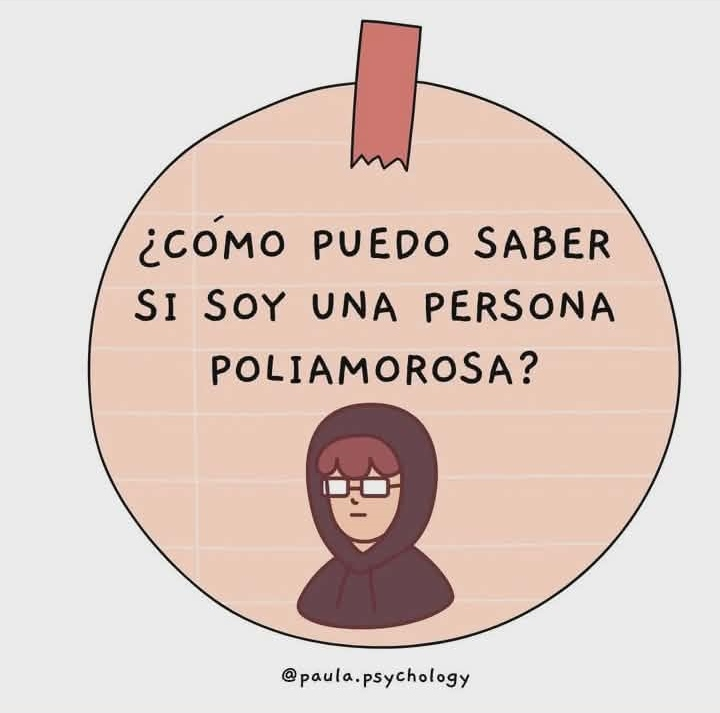 Poliamor_MX's tweet photo. «¿Cómo puedo saber si soy una persona poliamorosa?».
Contenido de @pauladelgado_.
(1/2) https://t.co/3zjr4mAKpR