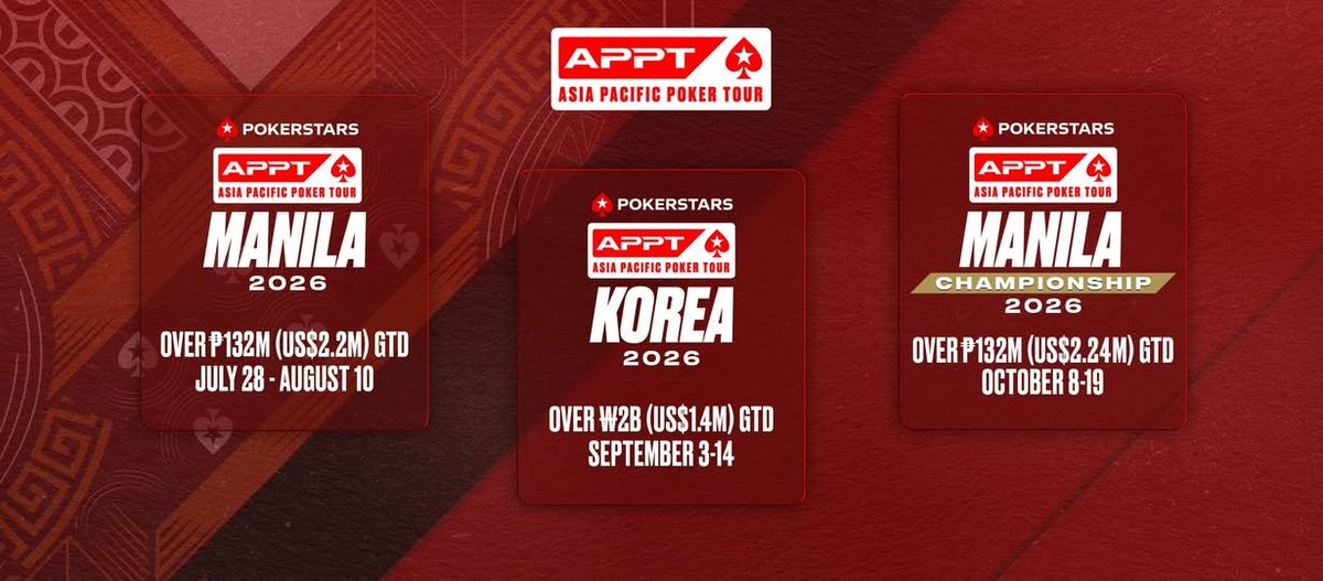 PokerStars LIVE Manila tweet media