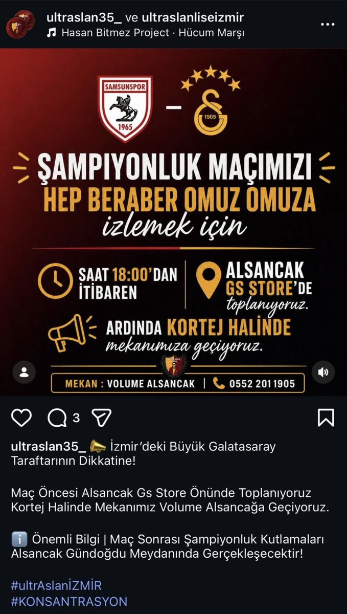 Böyle rezillik mi olur? Alsancakta korteji ancak Altay tribünü yapabilir. Bu konuda yetkili kim varsa müdahale etmeli.