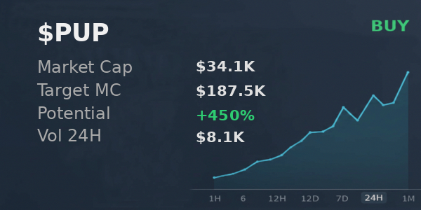 skkumerd's tweet image. 💎 @iScanLive on $PUP : no issues reaching $187.5K, recommends buy  

 #Solana #Memecoin #Crypto #Degen #PumpFun #AlphaCalls #SolanaMemeCoin