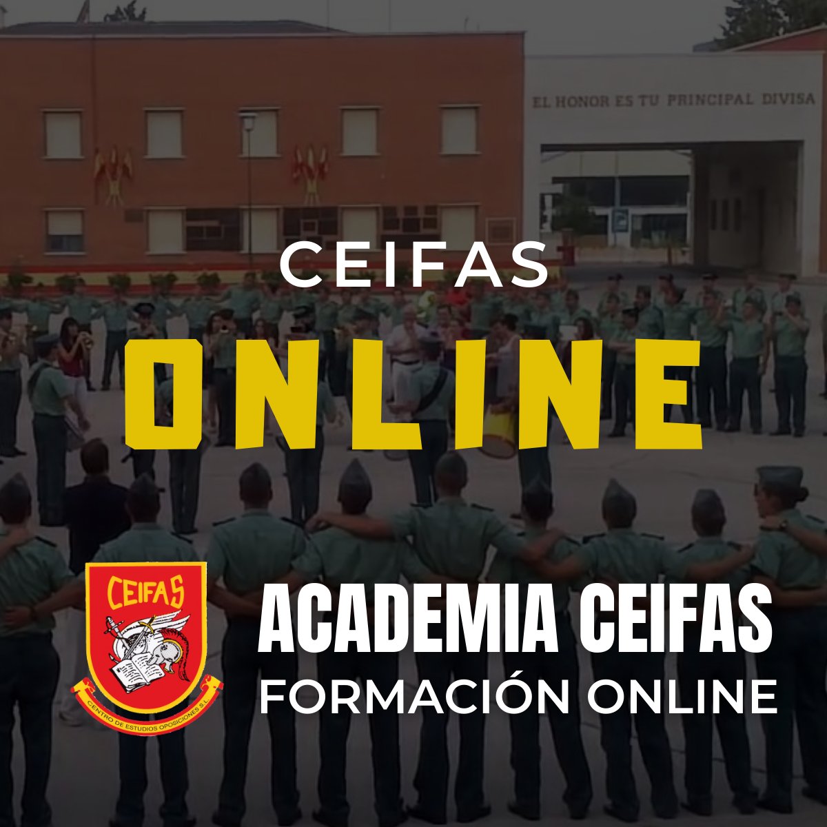 AcademiaCeifas's tweet image. 👮 En Ceifas encontrarás la mejor calidad #online para preparar tus #oposiciones. Podrás acceder a nuestro #campusonline donde encontrarás las mejores clases grabadas del temario, test y el mejor equipo. 💚

#oposicionesonline #clasesgrabadas #academiaonline