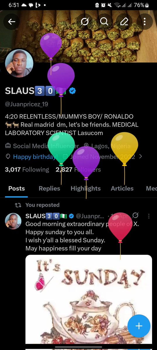 SLAUS3️⃣0️⃣🇳🇬 tweet media