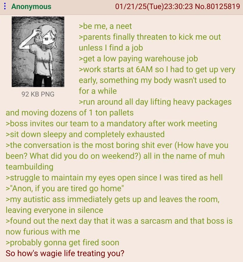 Greentext Poster tweet media