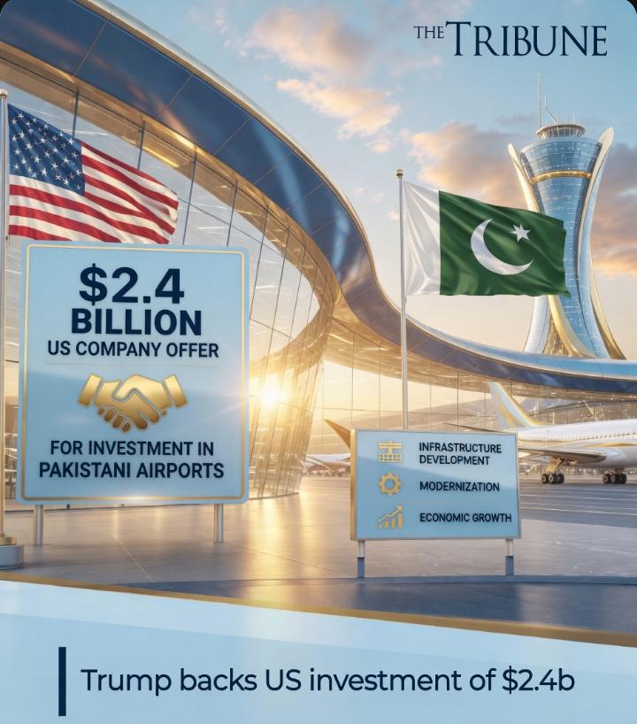 MaidaAnwar90715's tweet image. A major win for Pakistan’s aviation sector ✈️
The U.S. backs a $2.4B investment to enhance airport security and infrastructure 🇵🇰🤝
#Pakistan #Aviation #Investment #Security #USPakistan #EconomicGrowth