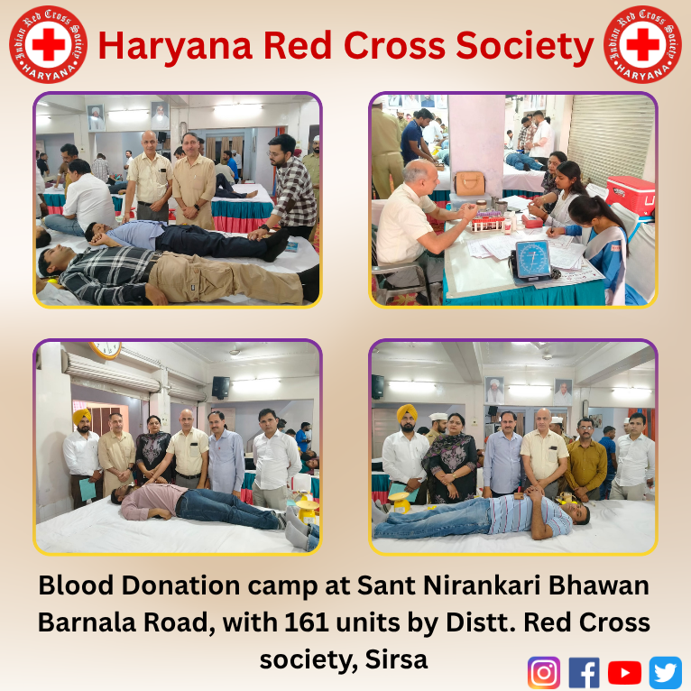 Haryana Red Cross tweet media