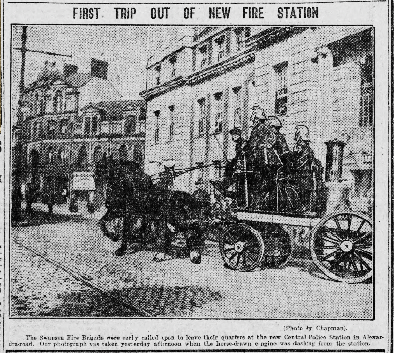 CopperworksHM's tweet photo. 30th April 1909 ‘The Cambrian’ FIRE AT THE HAFOD COPPERWORKS “A serious fire broke out late afternoon at the Hafod Copper Works, but, thanks to the Swansea Fire Brigade the outbreak was confined to a cupola and the roof, the damage being estimated at between £300 and £400.” https://t.co/w1OGdKASE6