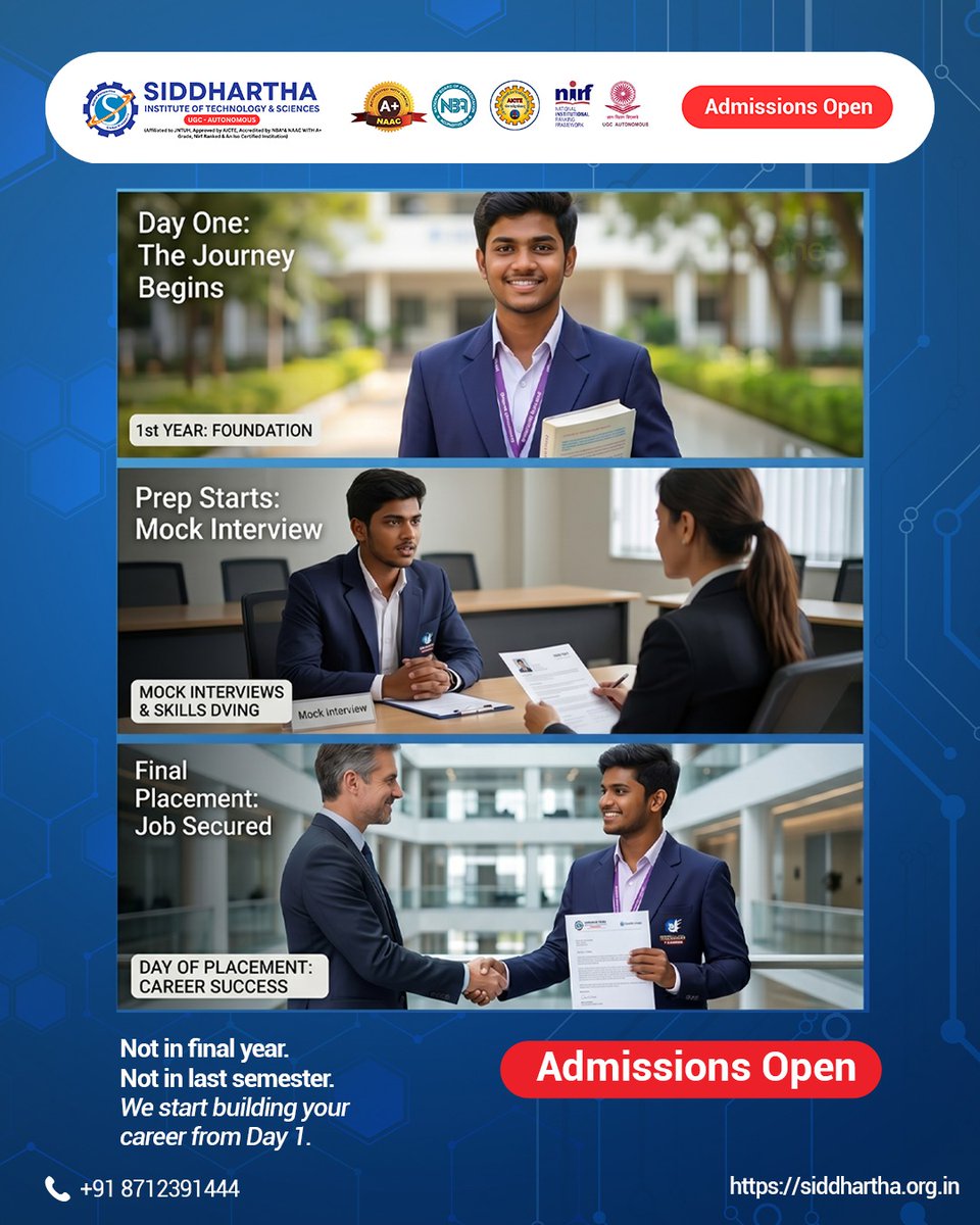 Siddhartha Institute of Technology & Sciences tweet media