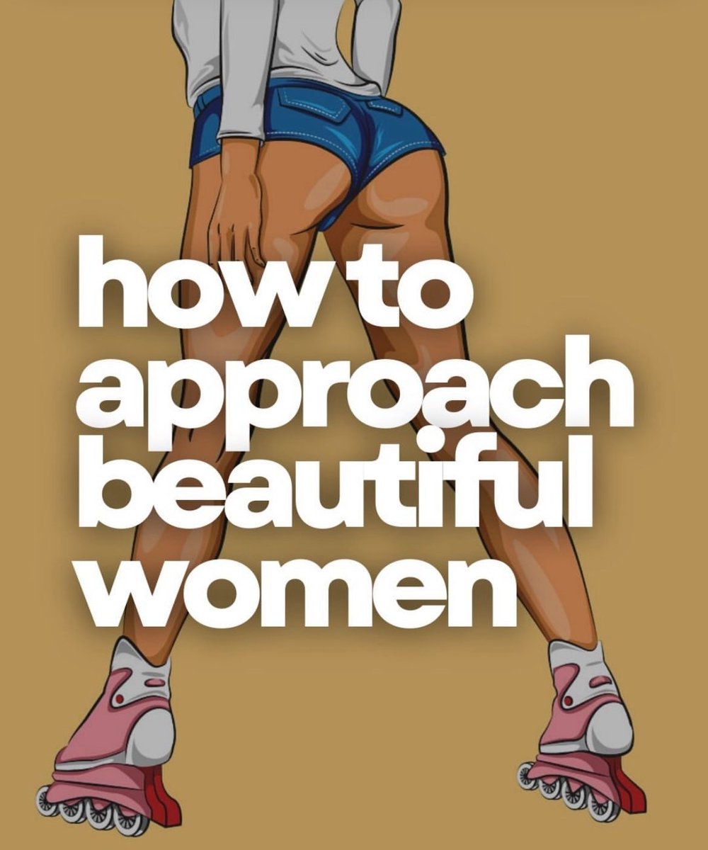 SeduceToConquer's tweet photo. Most men never approach. 
The ones who do say the wrong things.  

Here's exactly how to approach a beautiful woman and make her glad you did:  

-How To Approach Hot Girls- https://t.co/FYbptgZBfZ