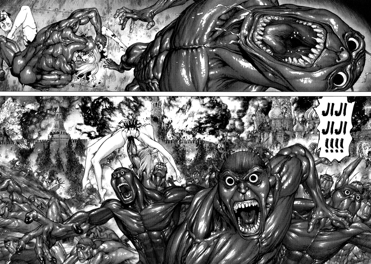 CinqJoursIci's tweet photo. Manga : Terra Formars (Asimoz Spin Off)
#Manga #Seinen #TerraFormars #Asimoz #ScienceFiction #Gore #Violence #Stylish #Mutation #Evolution #Boichi #Ecchi https://t.co/fqF6l0EvQg