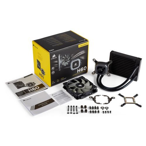 FutureTrekStore's tweet image. Corsair Hydro H60 120mm Liquid CPU Cooler, 1 x 12cm PWM Fan, LED Pump Head futuretrekstore.com/corsair-hydro-… #cpucooler #cpu #gaming #pcgaming #pc #pcbuild #cpucooling