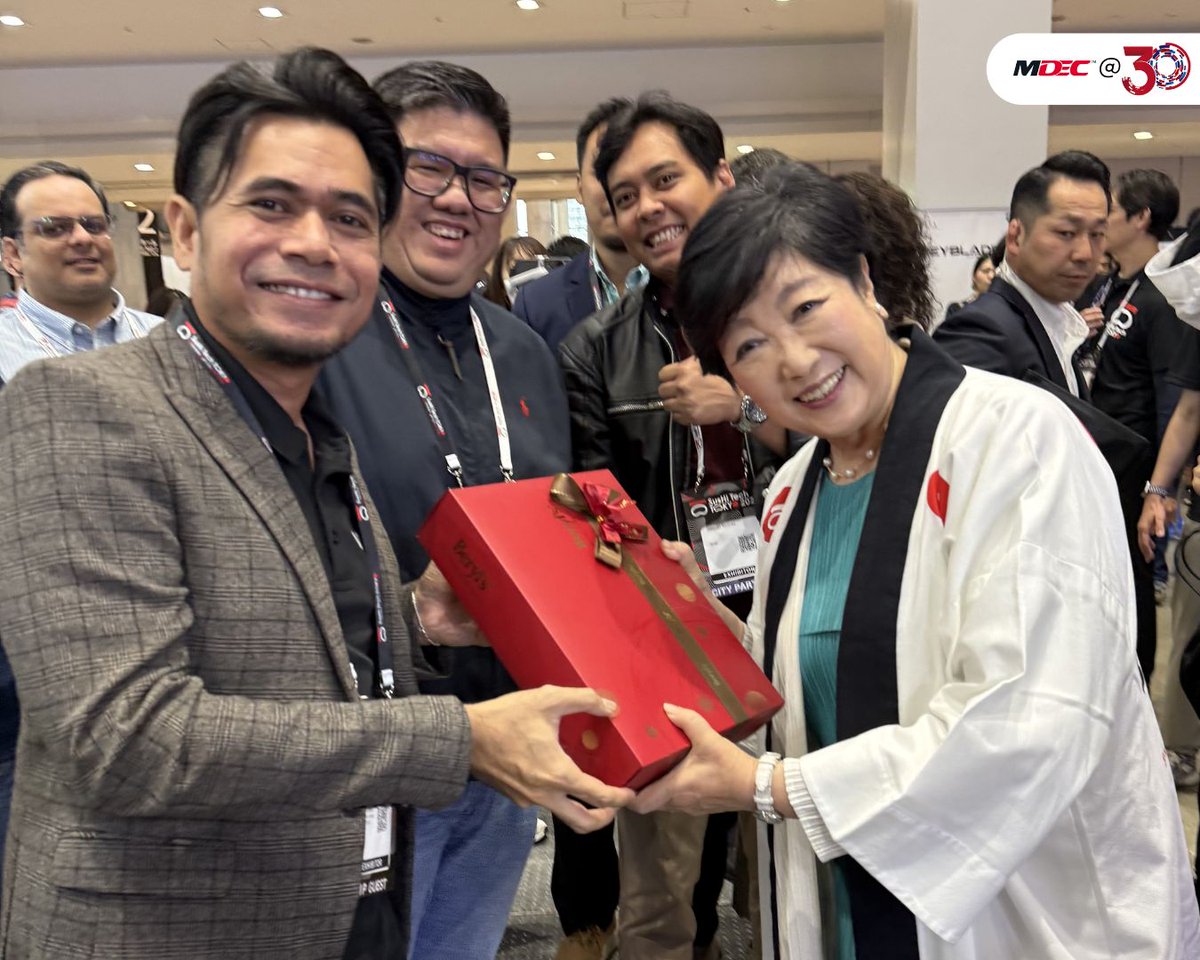 mymdec's tweet photo. Tokyo team in Japan.
Meaningful conversations, new connections and growing Malaysia–Japan innovation partnerships at #SusHiTechTokyo 🚀🤝
#MalaysiaDigital #SusHiTechTokyo2026 #SIDEC #MATRADETokyo #KementerianDigital #MalaysiaMADANI #KeArahNegaraAI2030 https://t.co/28mtuNJfwf
